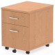 Rayleigh Lockable Mobile Pedestal - 2 or 3 Drawer